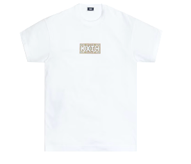 Classic Beige Kith Tile Logo T-Shirt