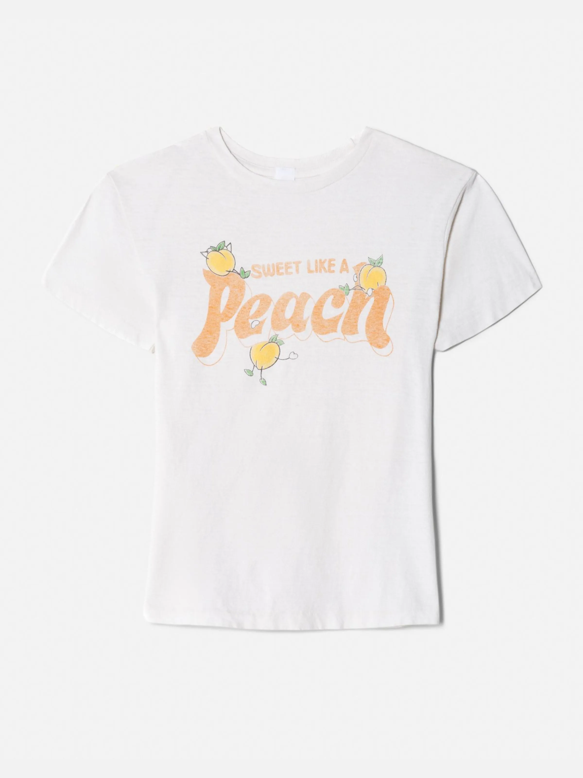 Vintage White Peach T-shirt