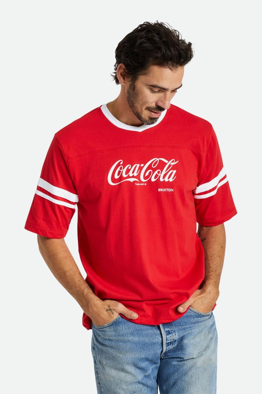 Coca-Cola Classic Football Shirt - Red