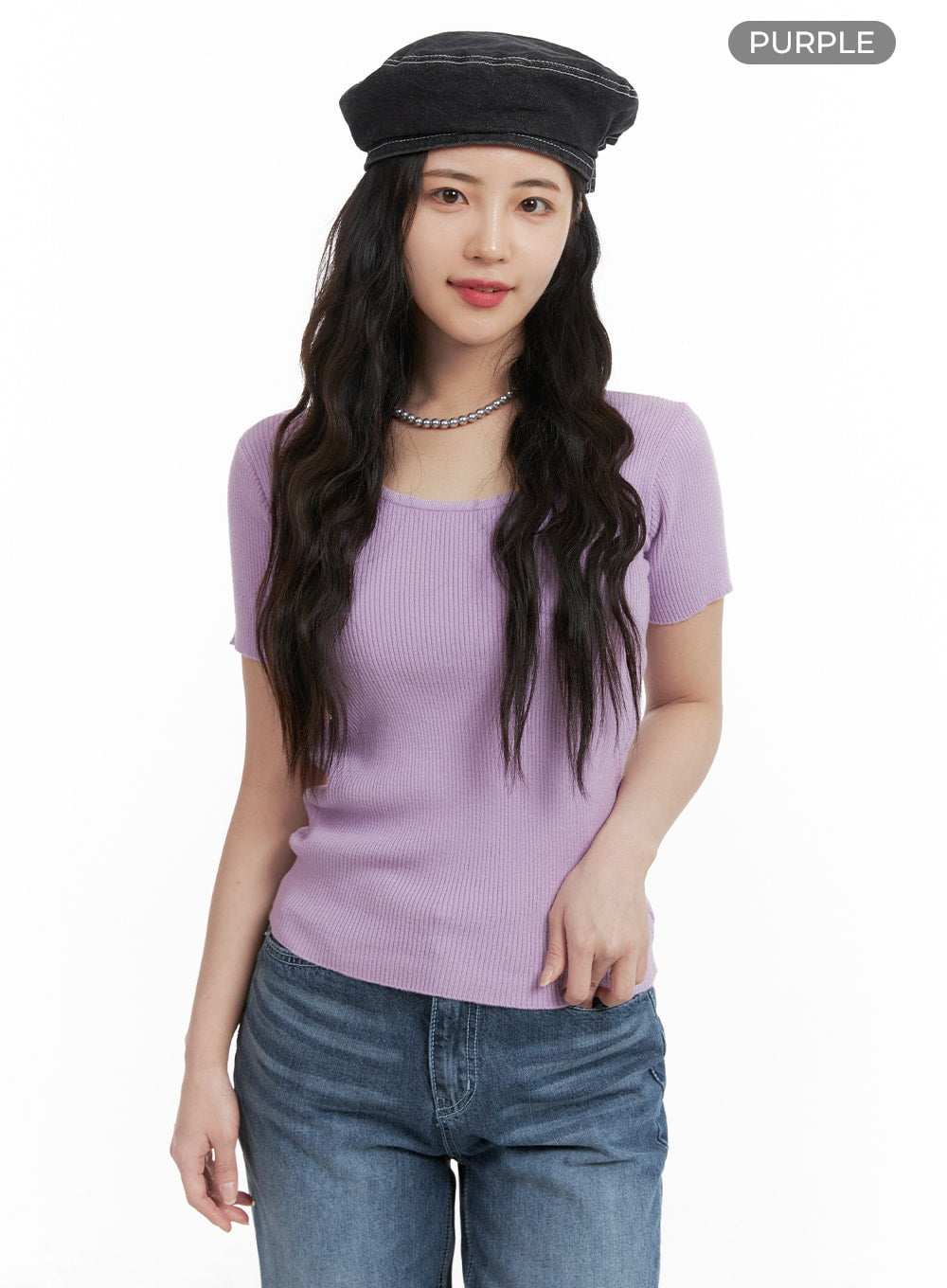 Cozy U-Neck Sweater T-Shirt