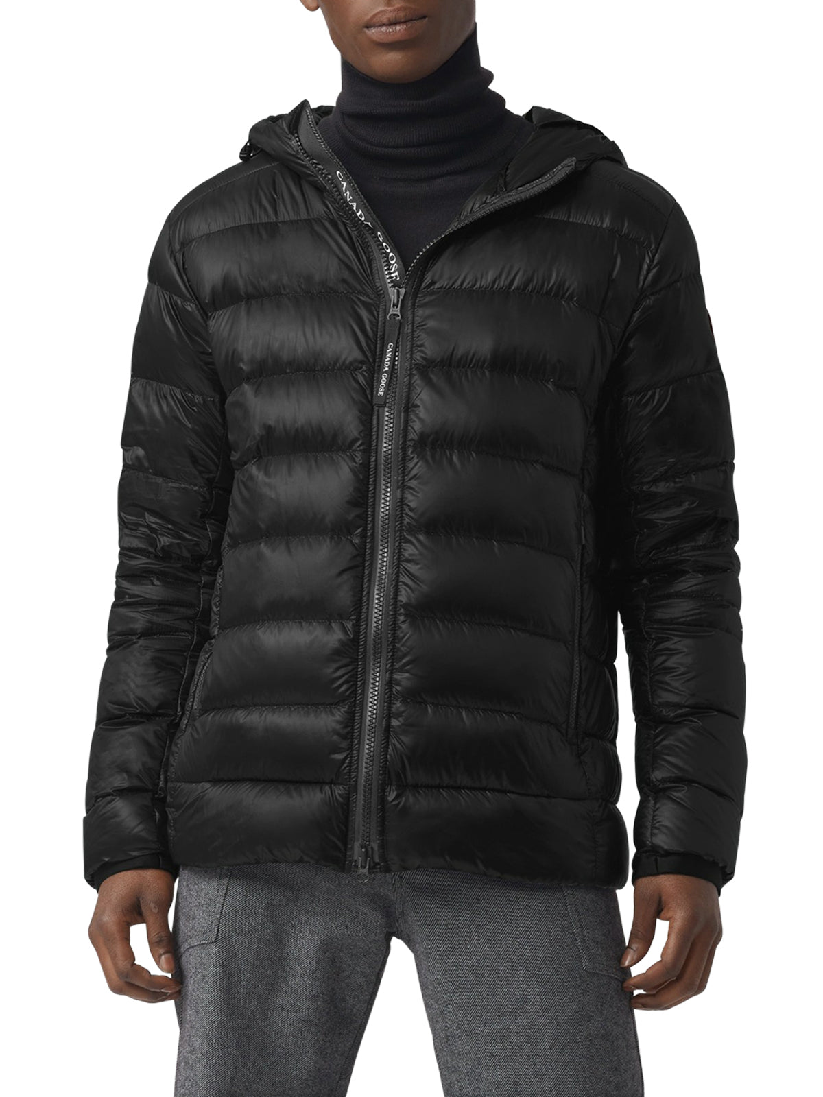 Crofton down jacket hood