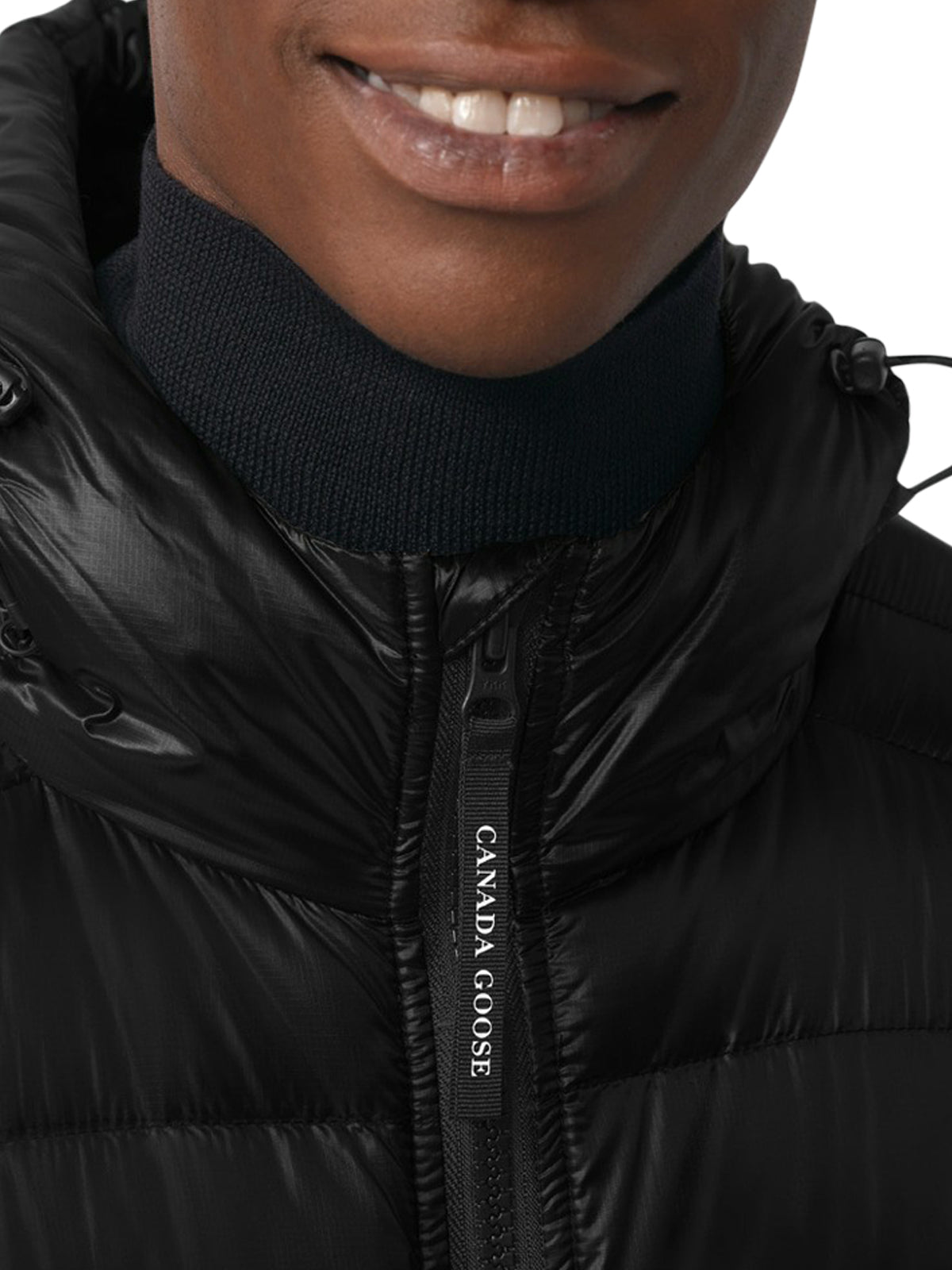 Crofton down jacket hood