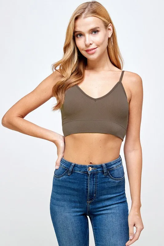 Dani scoop back bralette