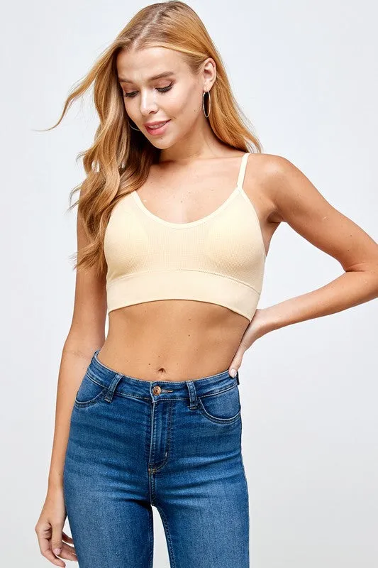 Dani scoop back bralette