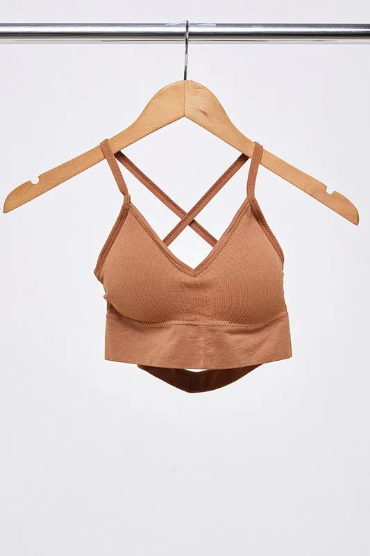 Dani scoop back bralette