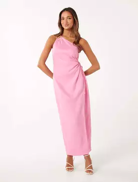 Danielle Linen Midi Dress