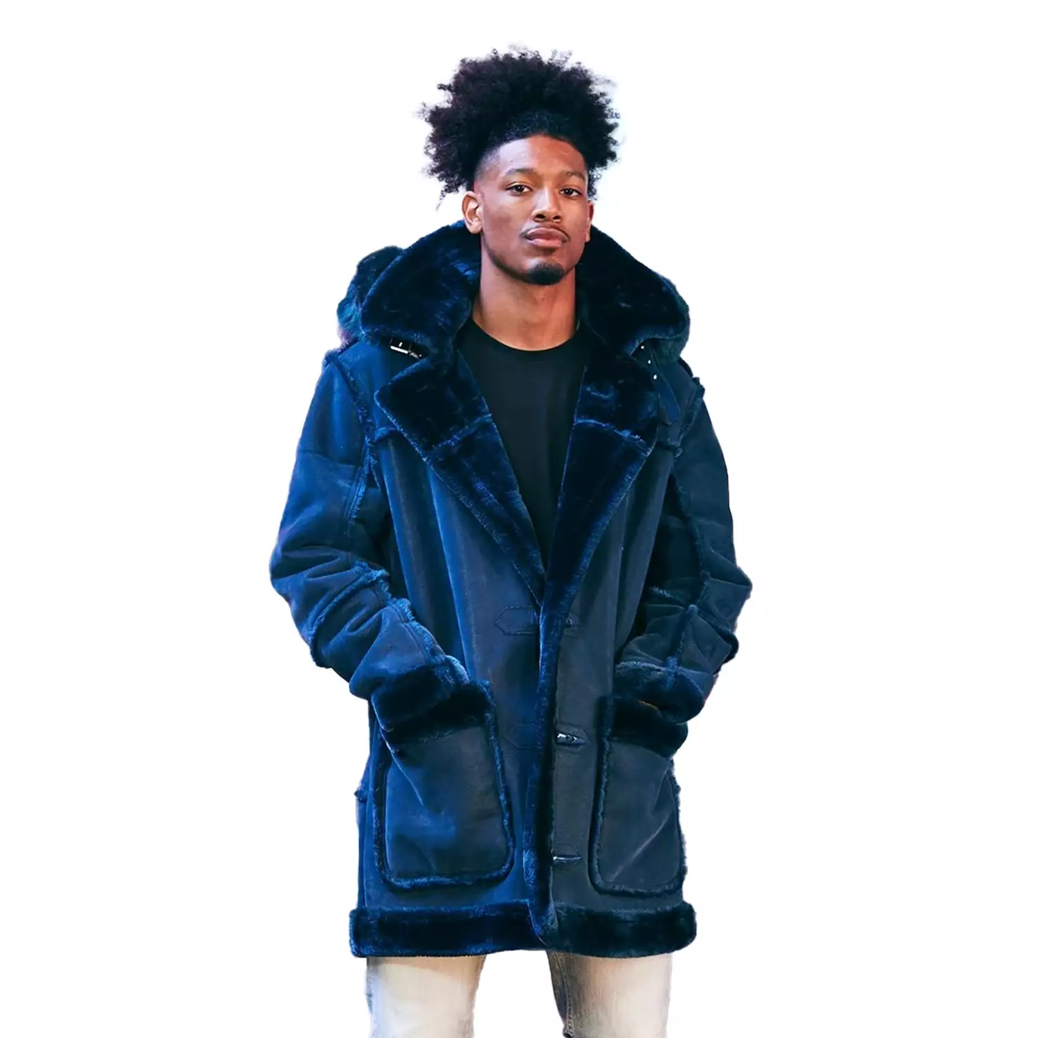 Denali shearling coat for men