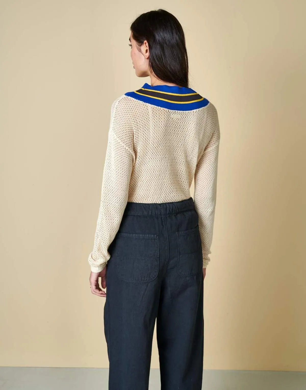 Dohra Wool Sweater in Neutral Color