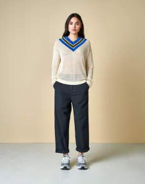 Dohra Wool Sweater in Neutral Color