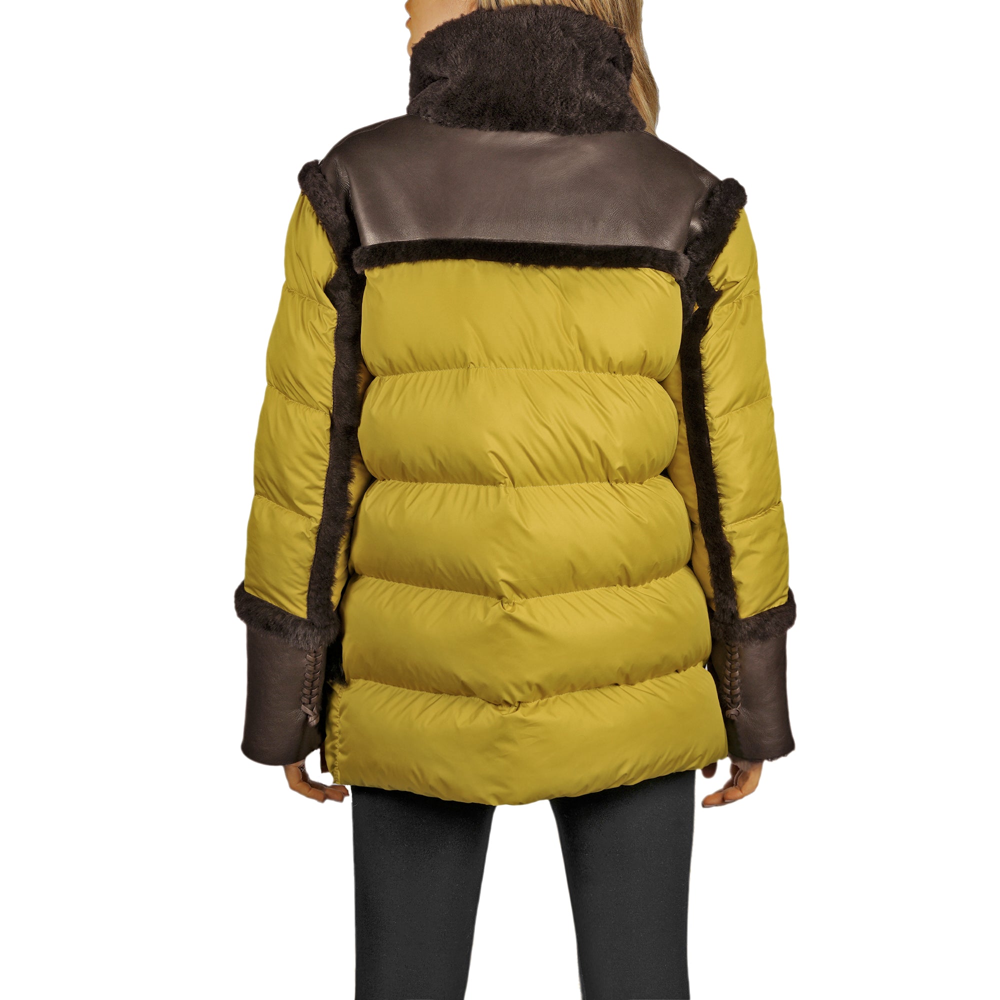 Down Jacket Dark Brown