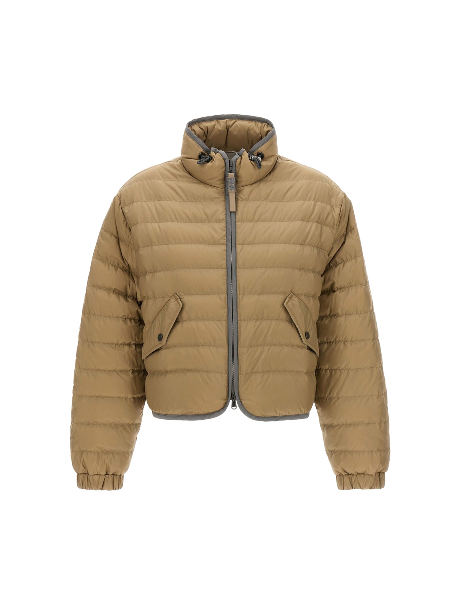 Down jacket for mobile detailing