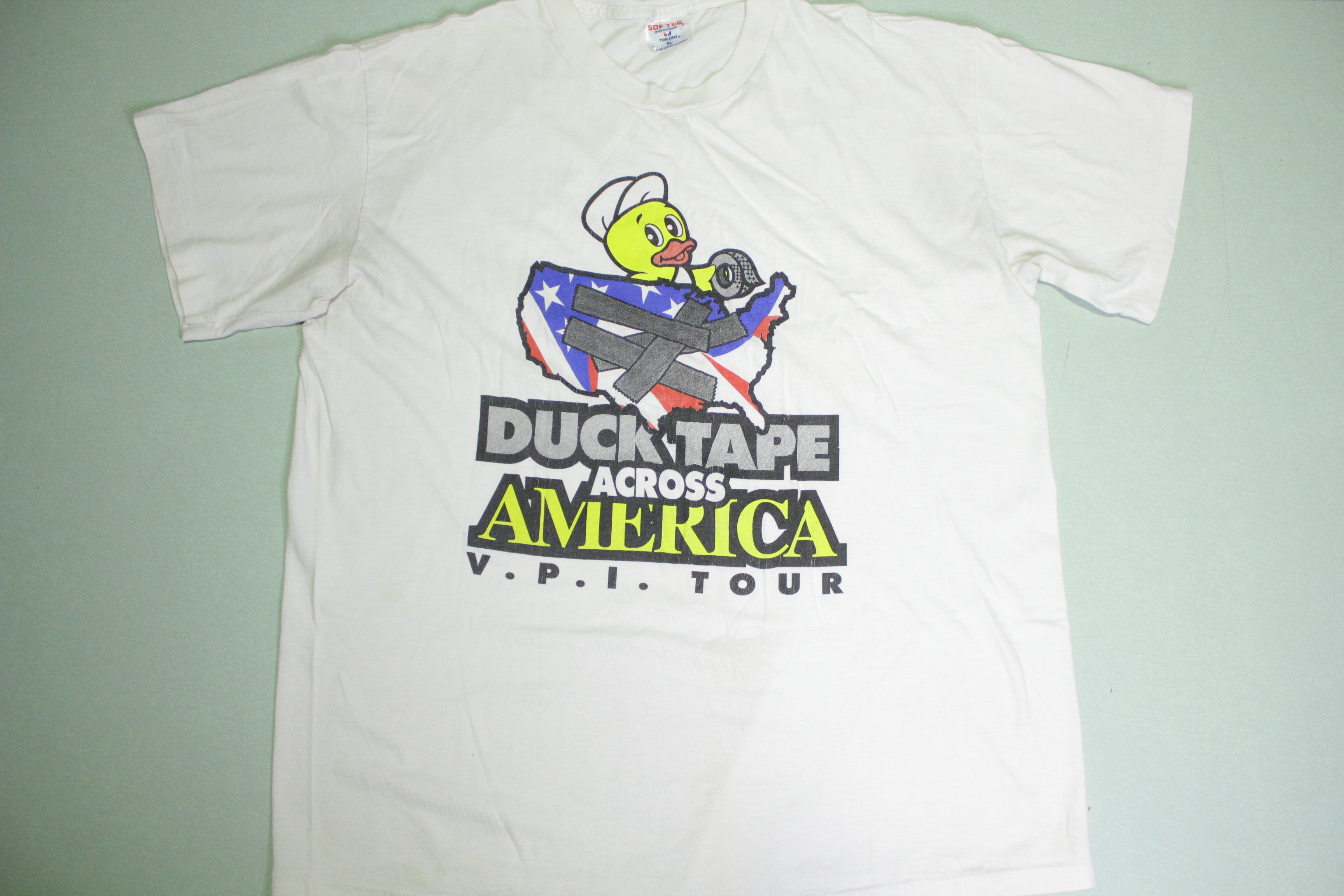 Duck Tape Across America Vintage 80's Hardware T-Shirt - VPI Tour