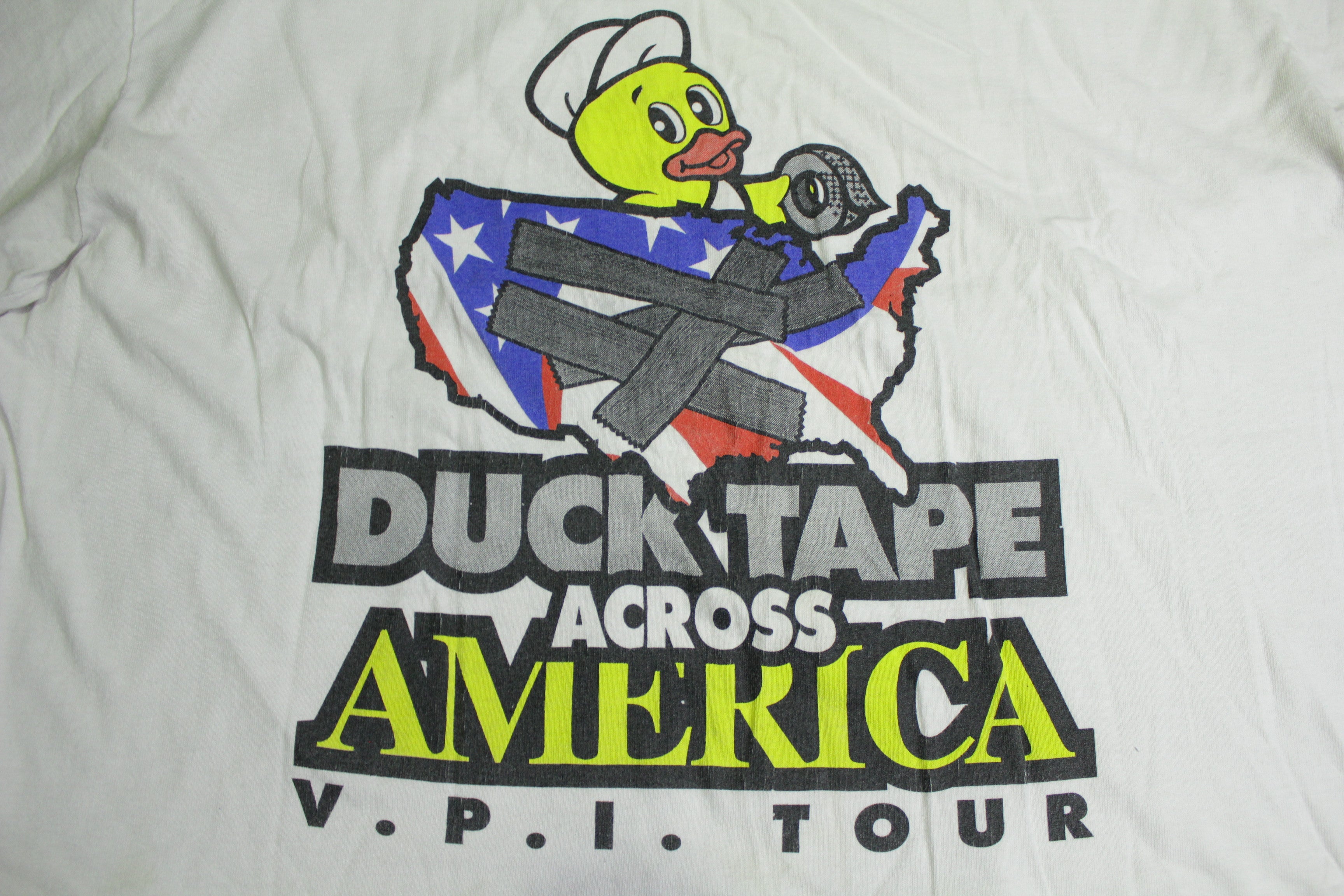 Duck Tape Across America Vintage 80's Hardware T-Shirt - VPI Tour