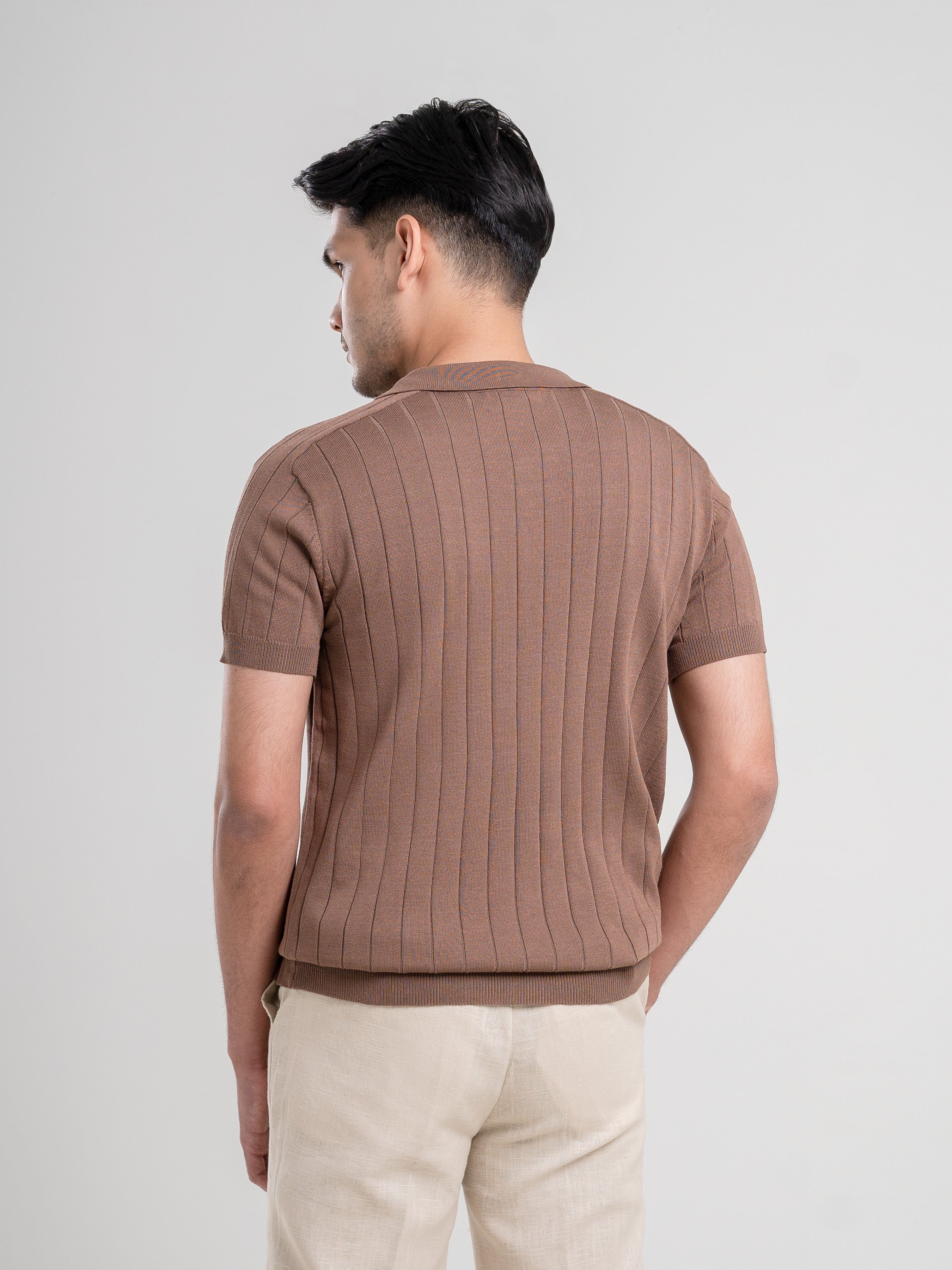 Dylan Cappuccino Knit Tee