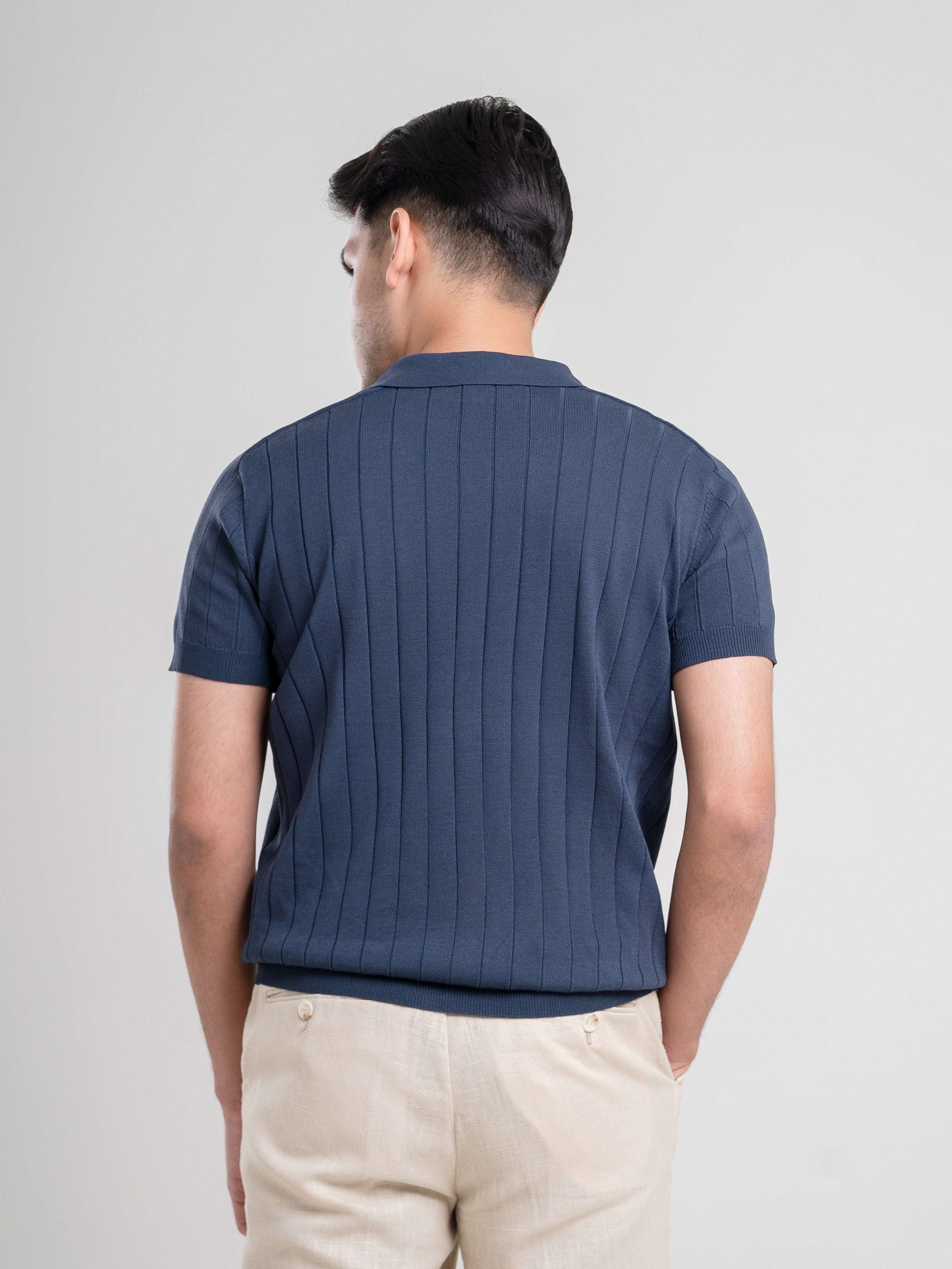 Dylan Navy Blue Knit Tee - Buy Online Now!