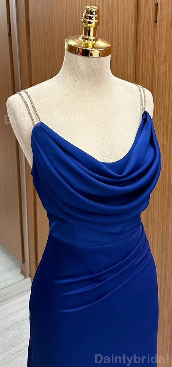 Elegant Royal Blue Long Evening Prom Dress Online, OL089