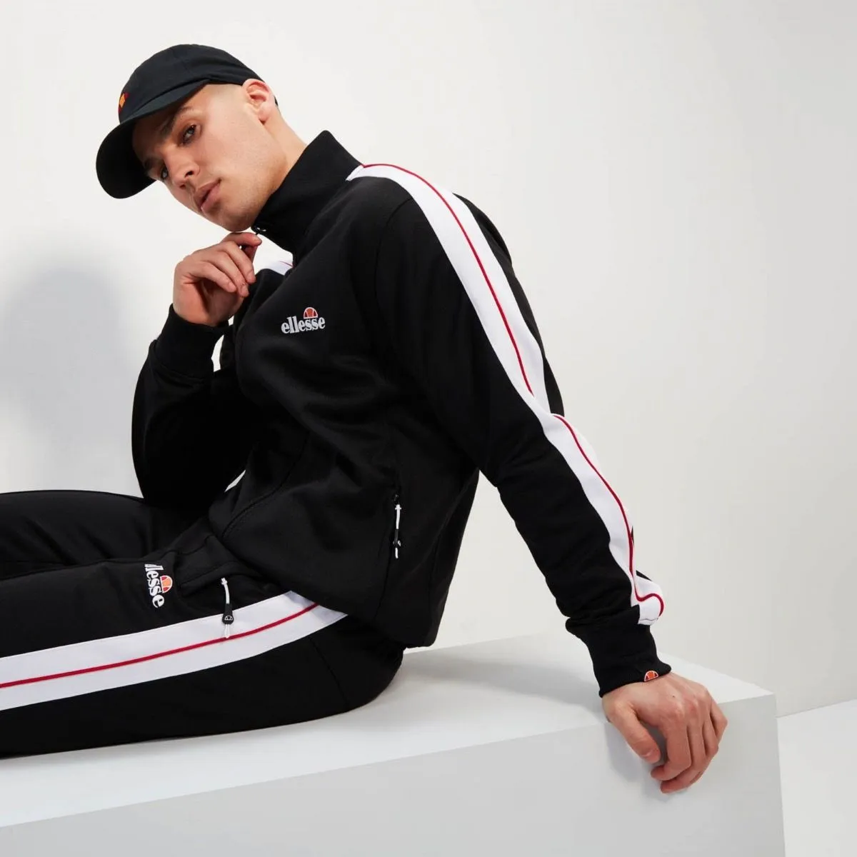 Ellesse Black Giandoso Track Jacket