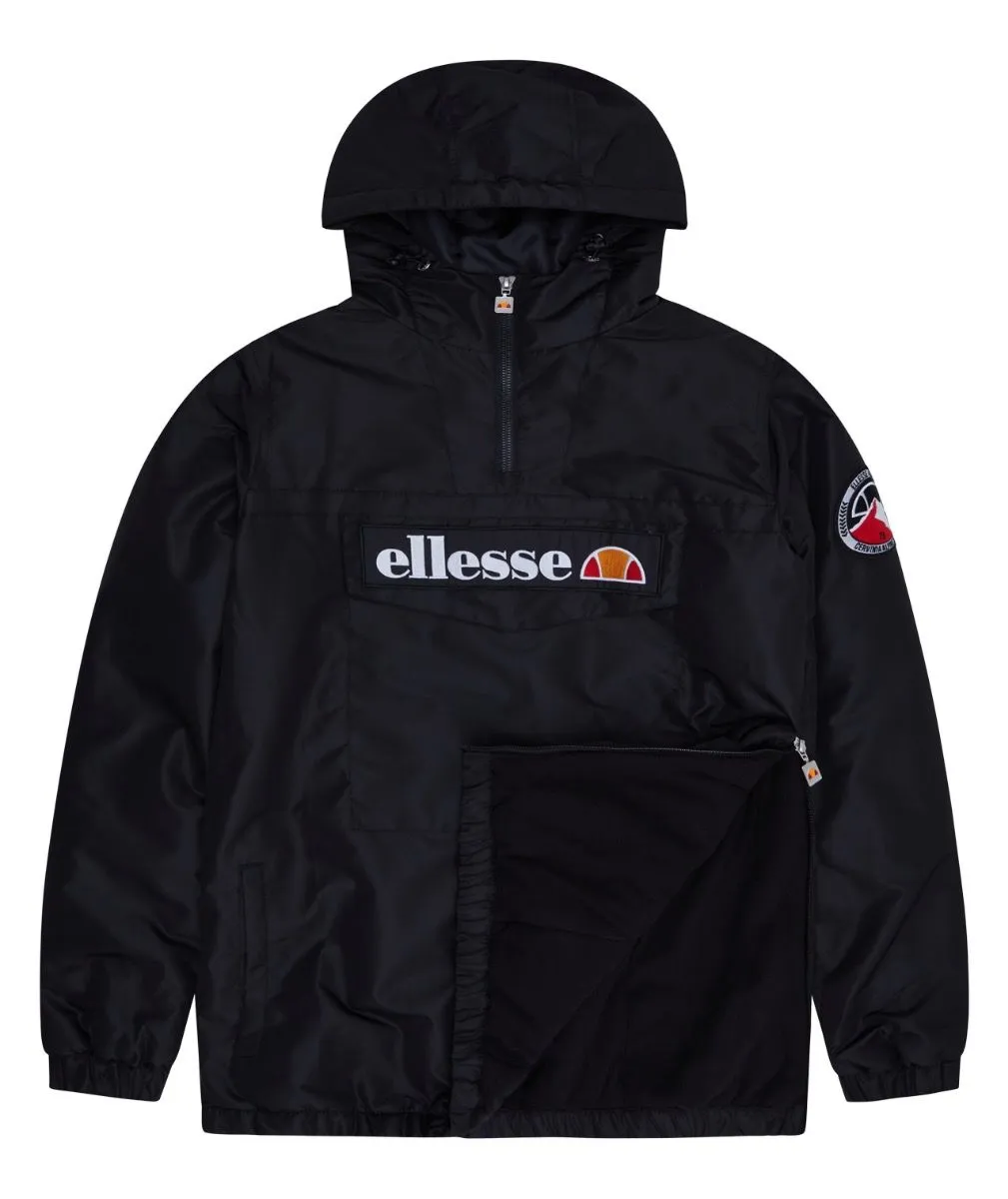 Ellesse Monterini Overhead Anorak Jacket Black Universal