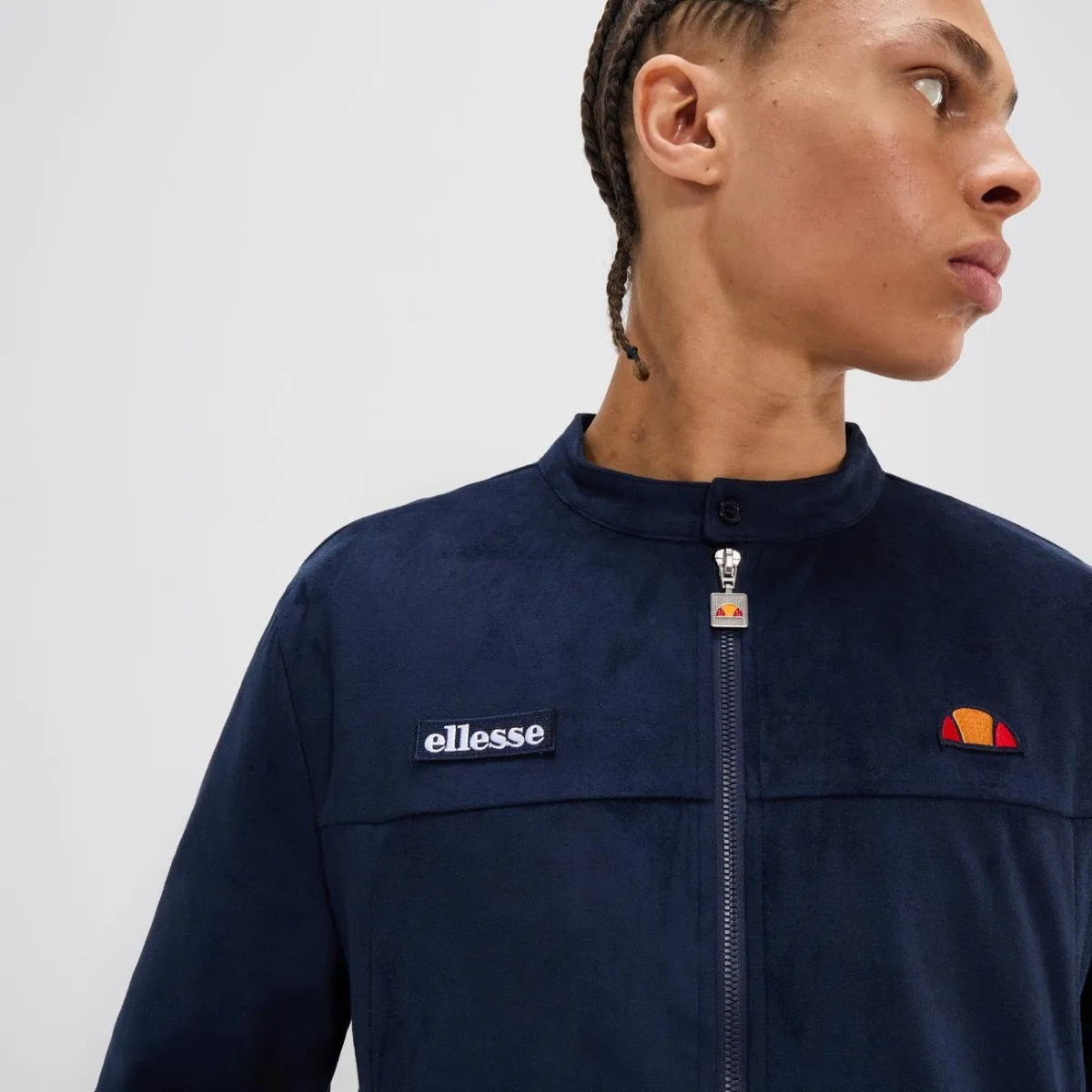 Ellesse Perugia Track Jacket Navy Blue