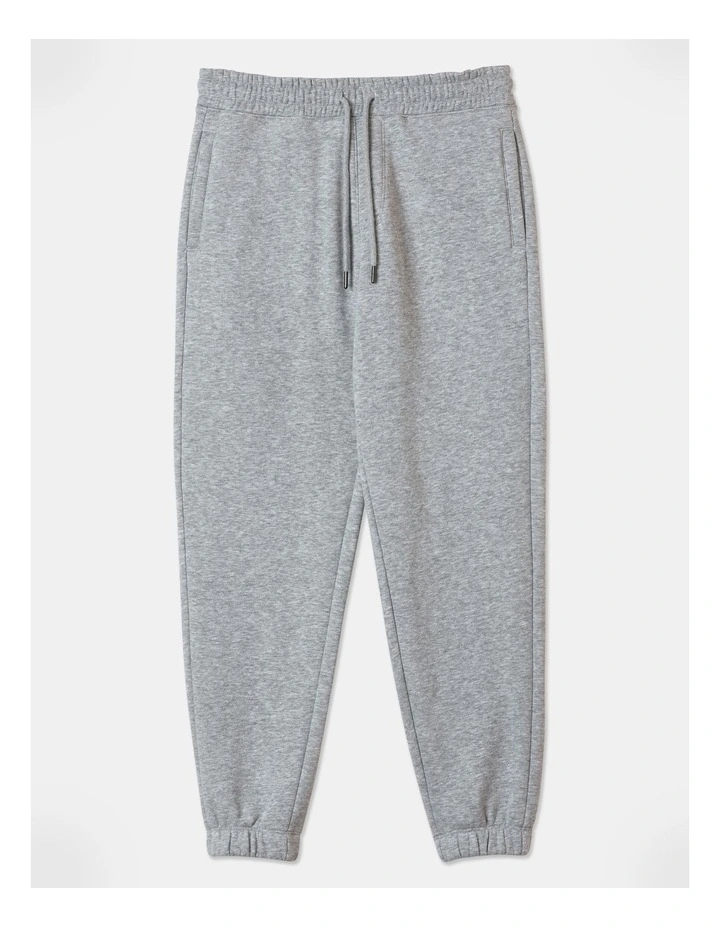 Essentials Trackpant Grey Marle