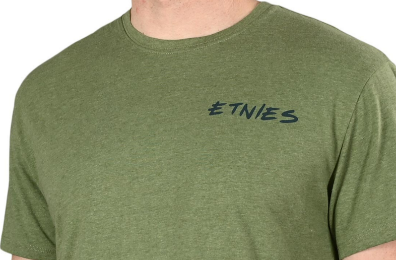 Etnies Circular Wave SS Tee - Olive Heather