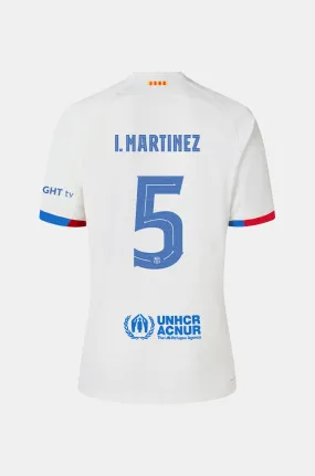 FC Barcelona 23/24 Away Match Shirt - I. MARTNEZ