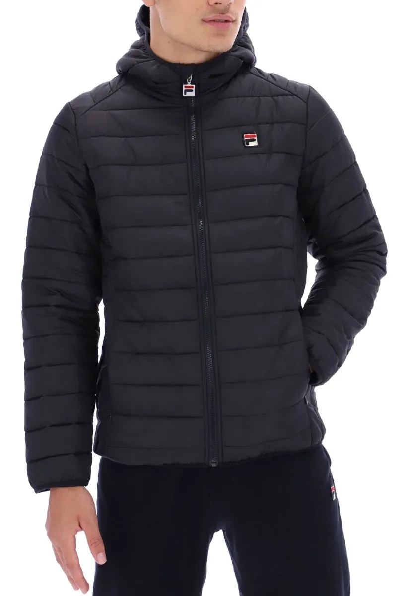 Fila Quilted Pavo Casual Jacket in Black