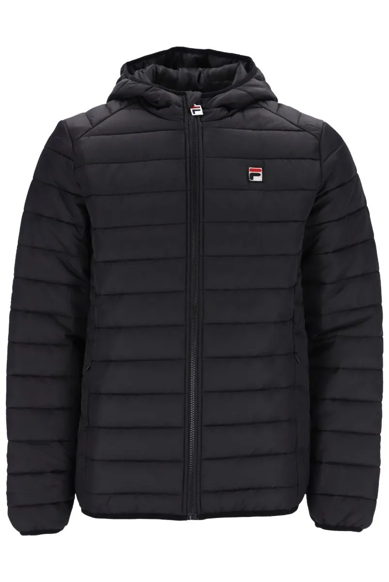 Fila Quilted Pavo Casual Jacket in Black