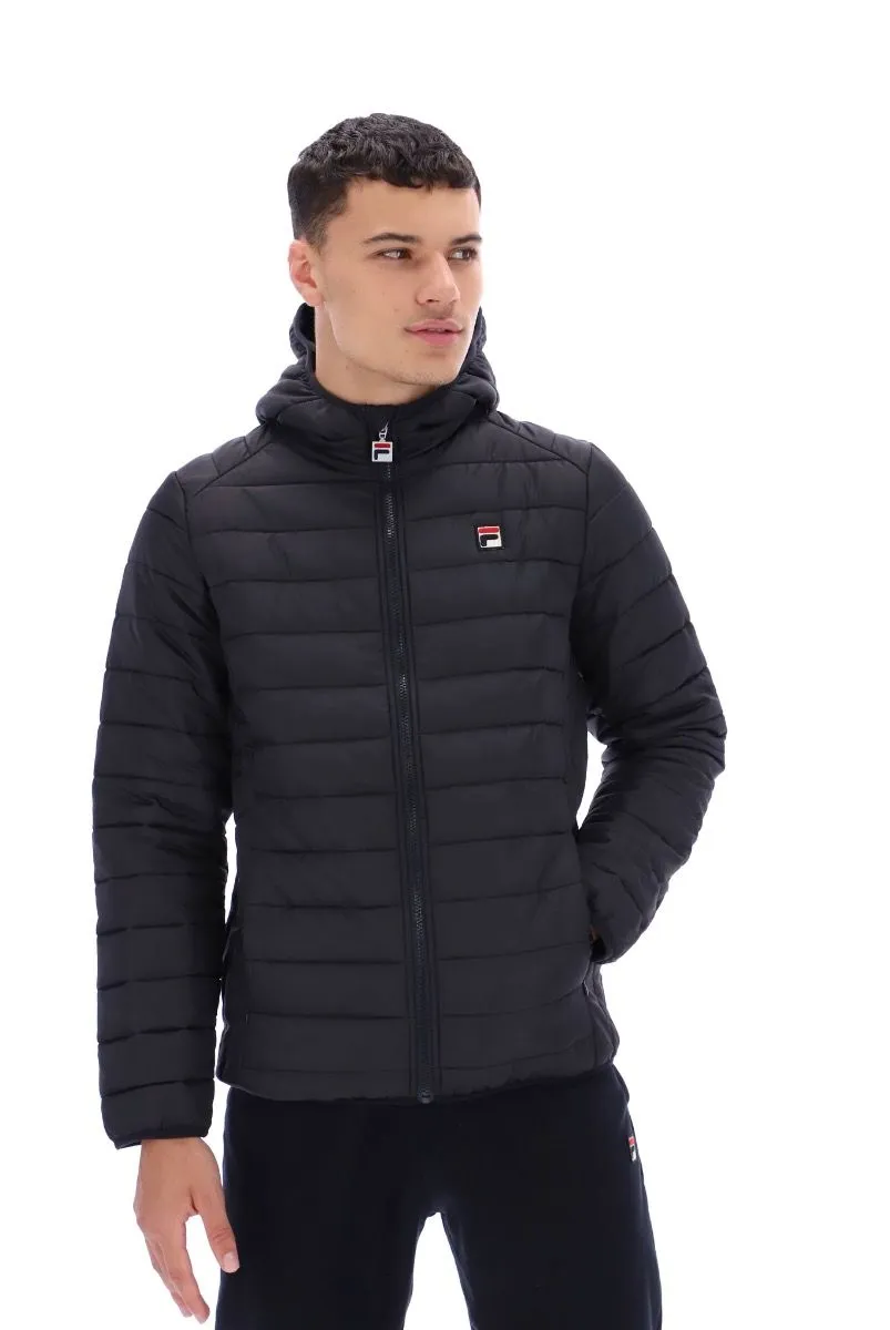 Fila Quilted Pavo Casual Jacket in Black