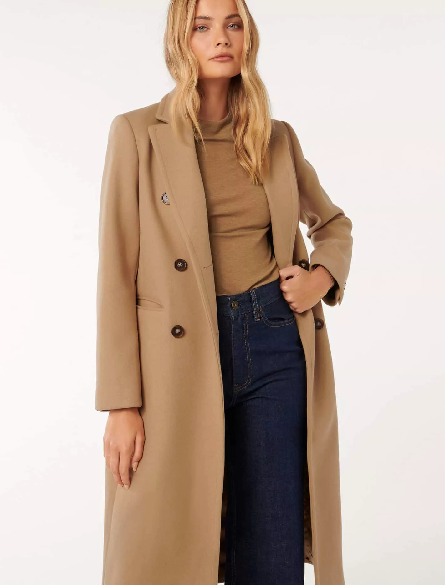 Florence Coat - Double Breasted Design - Top Google SEO Result