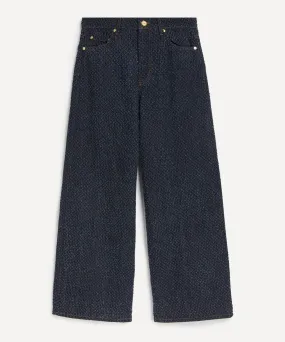 Soft Denim Wide Leg Jeans