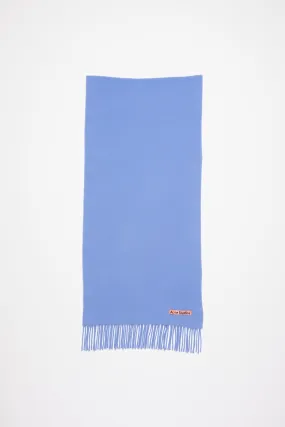 Fringed wool scarf - Slim