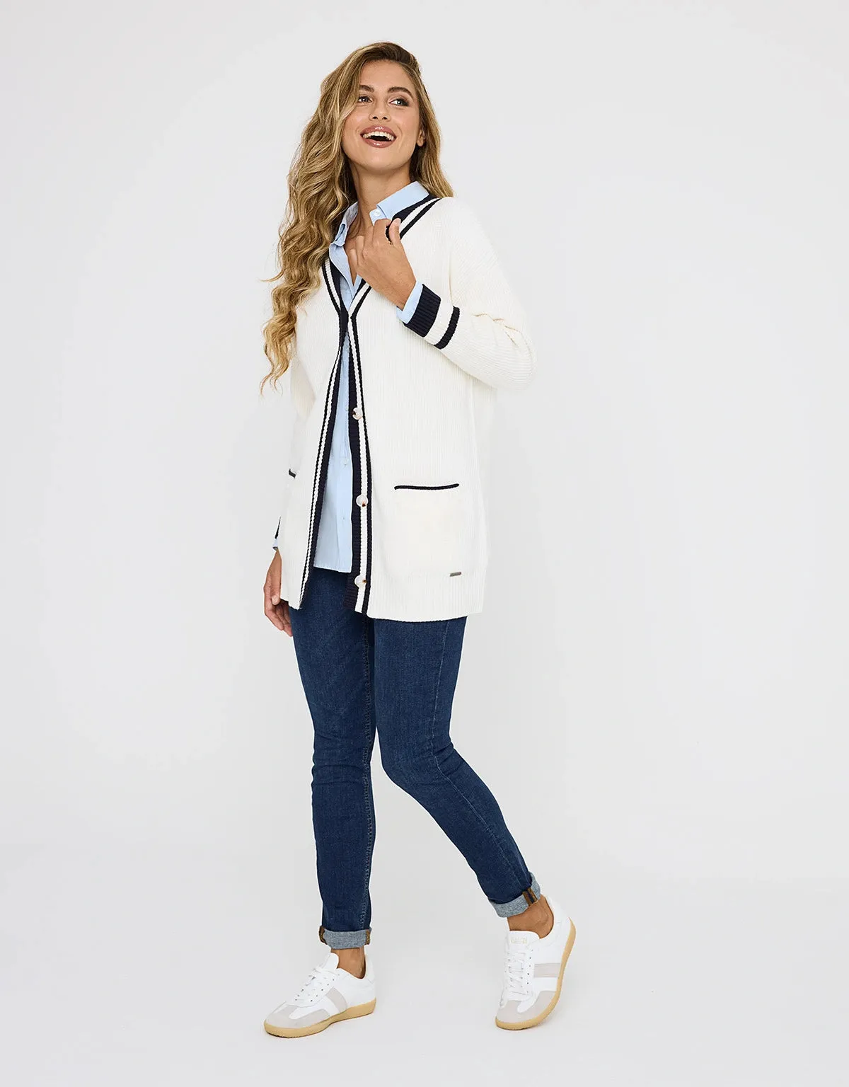 Fruldu Buttoned Knitted Cardigan