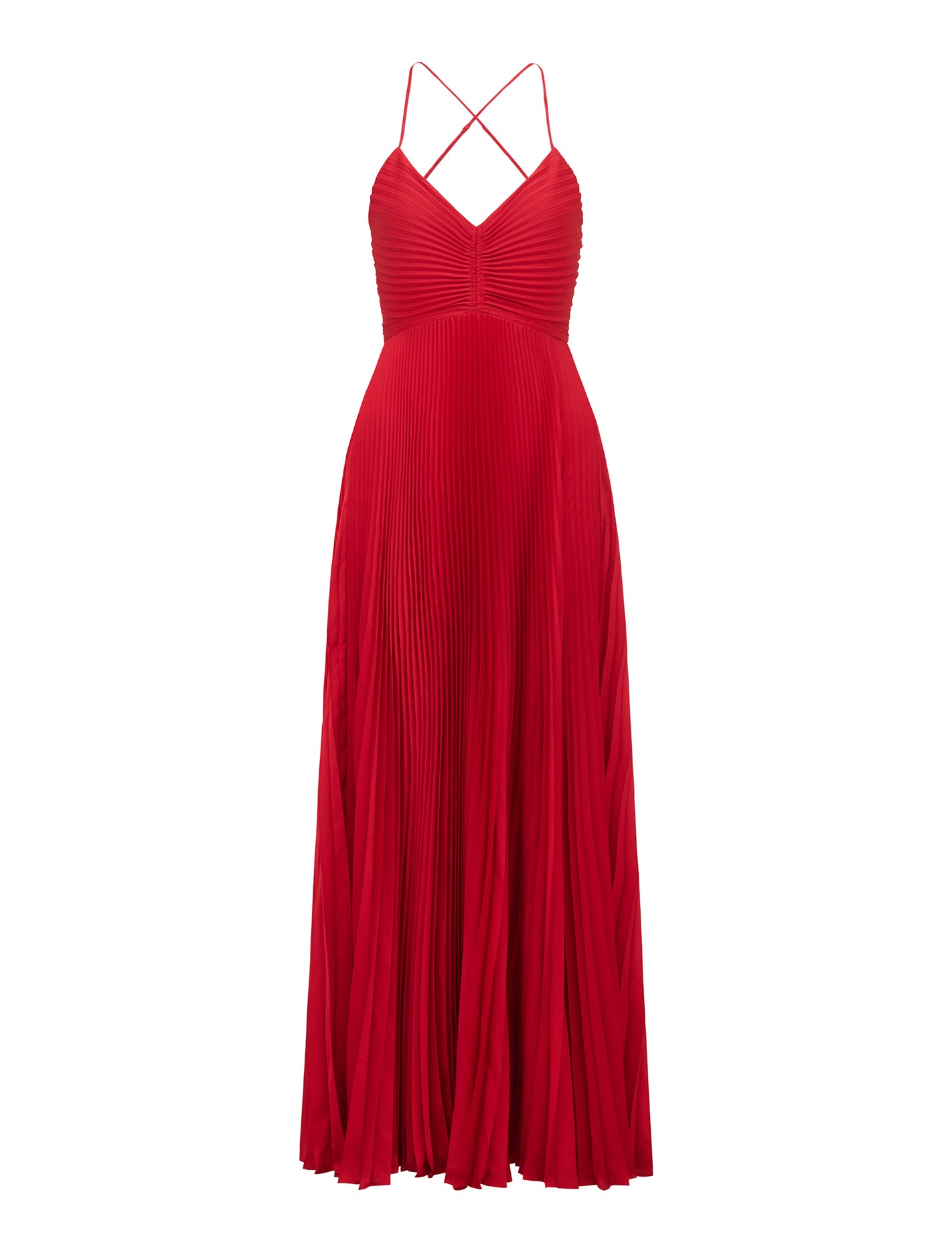 Geri Pleated Maxi Dress