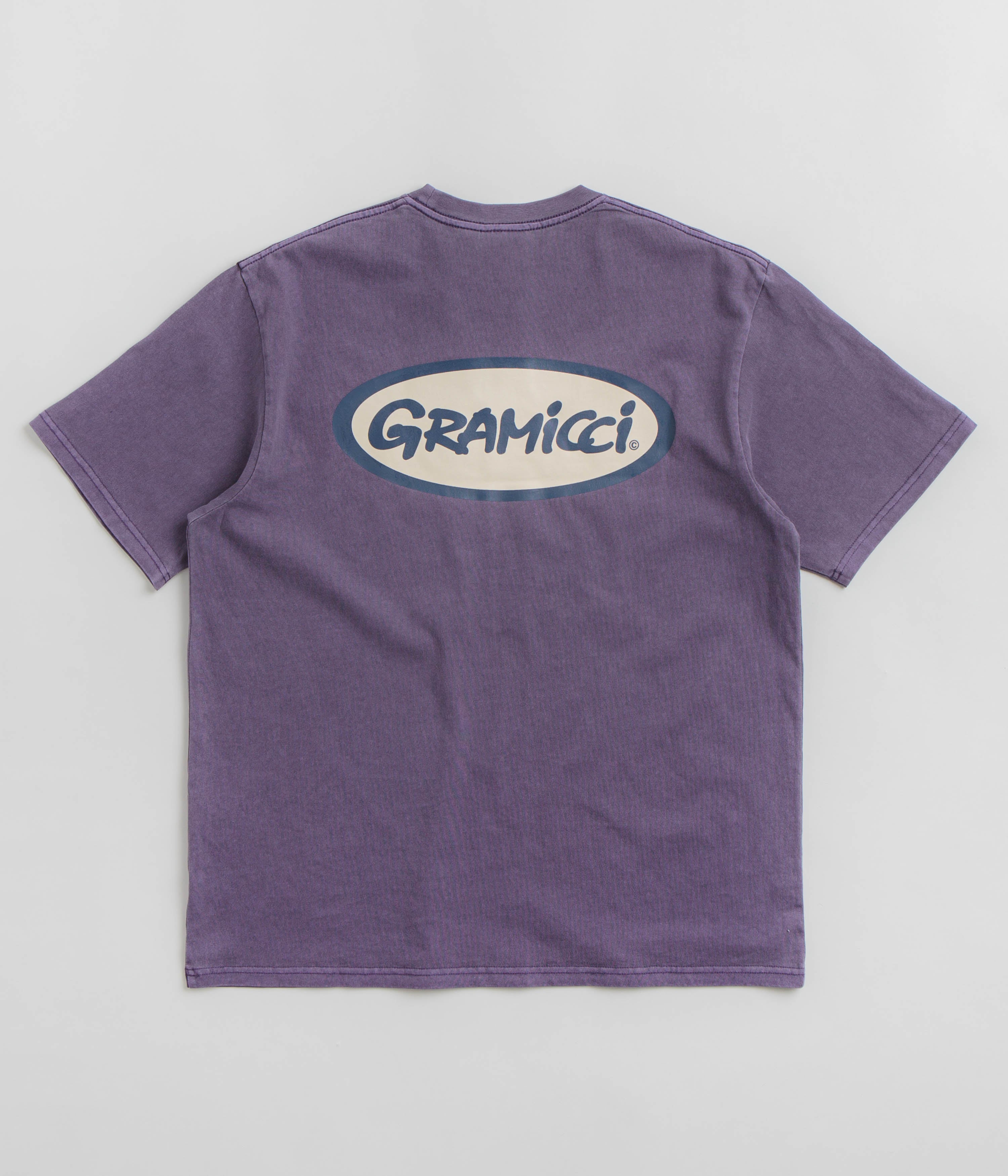 Gramicci Oval T-Shirt - Purple Pigment