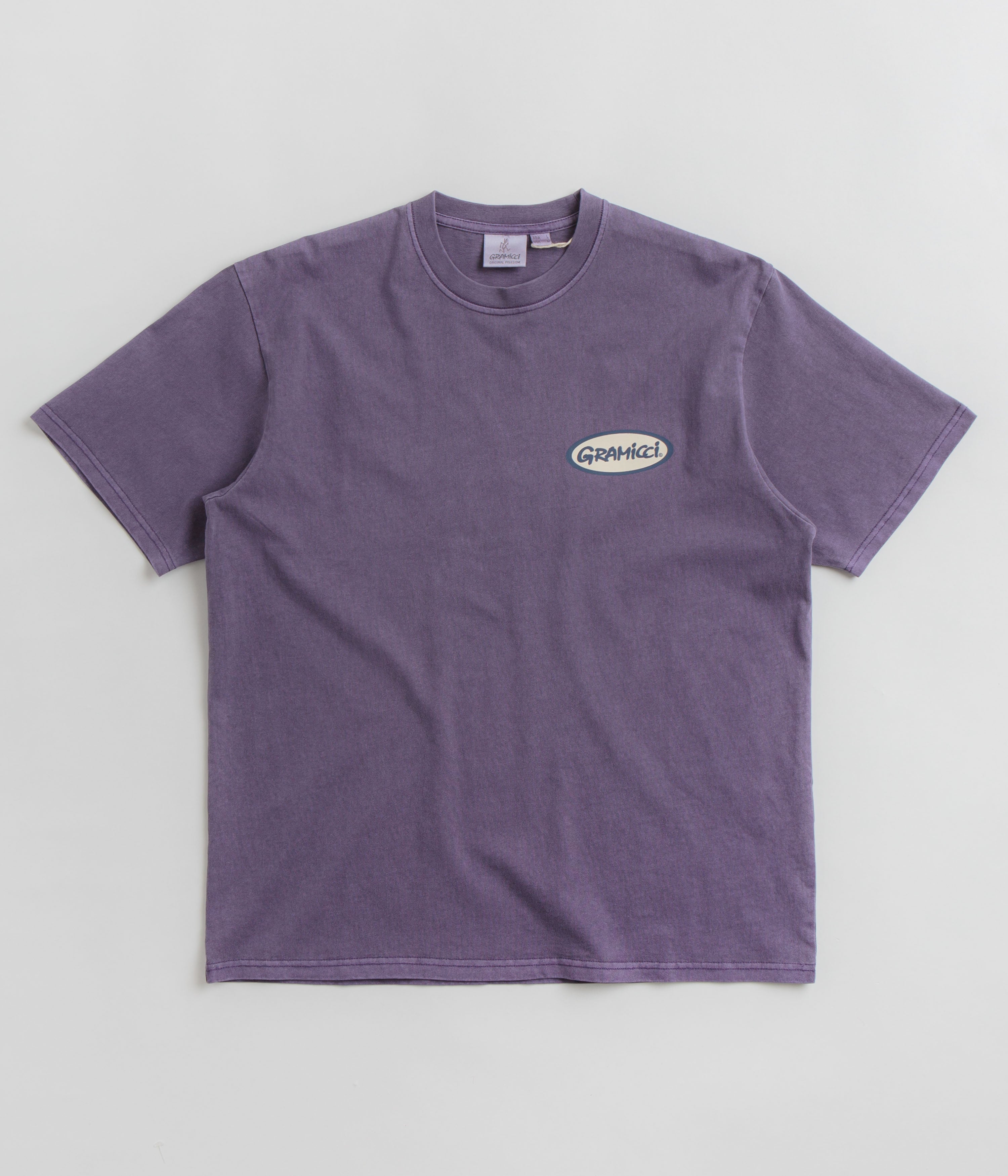 Gramicci Oval T-Shirt - Purple Pigment