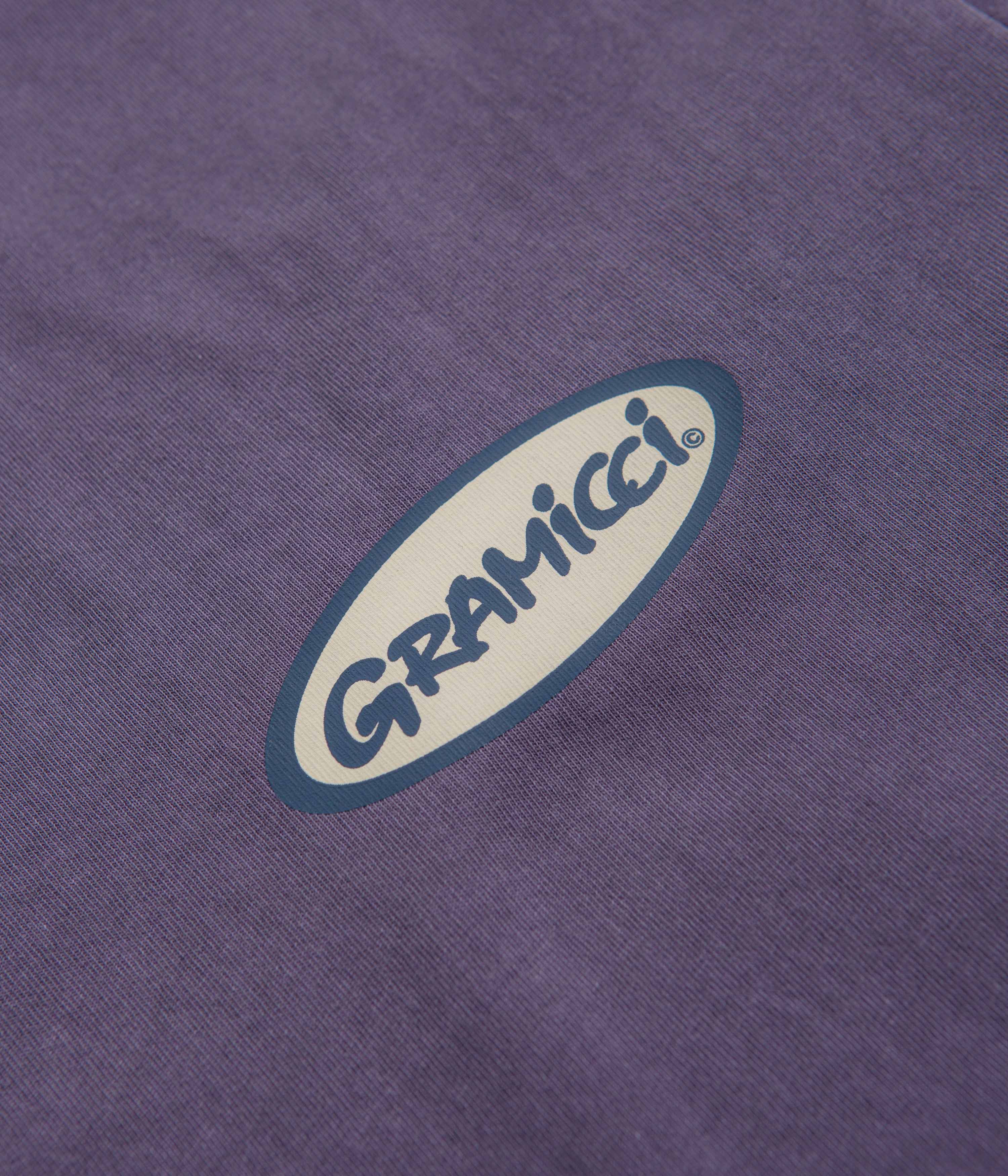 Gramicci Oval T-Shirt - Purple Pigment