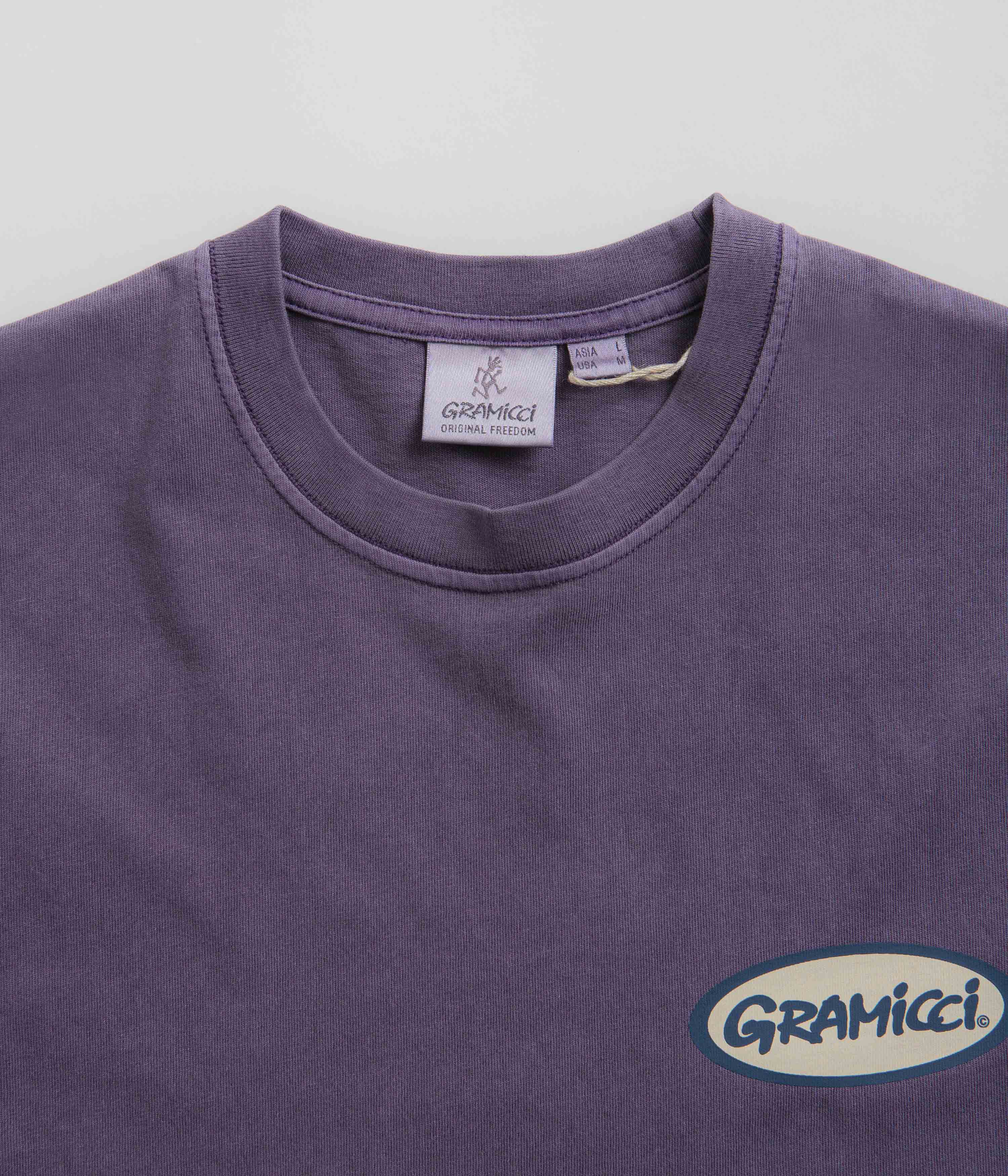 Gramicci Oval T-Shirt - Purple Pigment