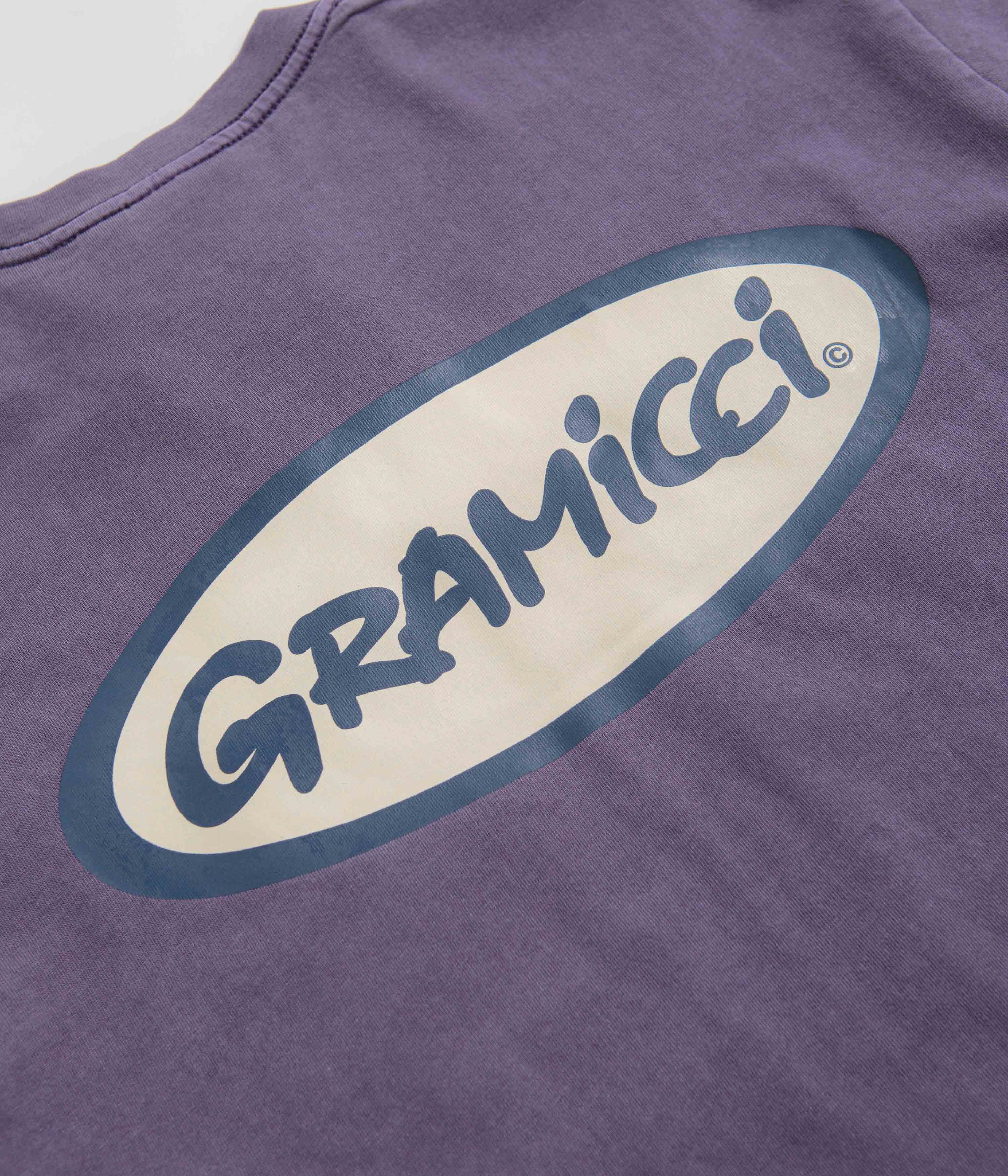 Gramicci Oval T-Shirt - Purple Pigment