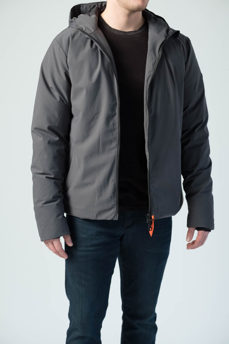 Grey Adam Down Jacket