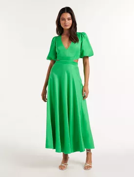 Hadley Tie Back Midi Dress - Affordable and Stylish Women's Dress