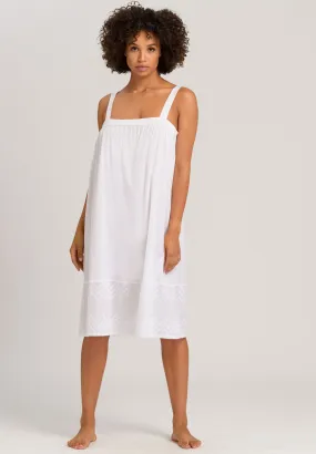 Hanro Vivia Spaghetti Dress White