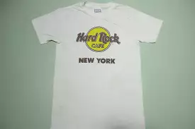 Hard Rock Cafe New York Vintage 90's T-Shirt - Made in USA - Single Stitch