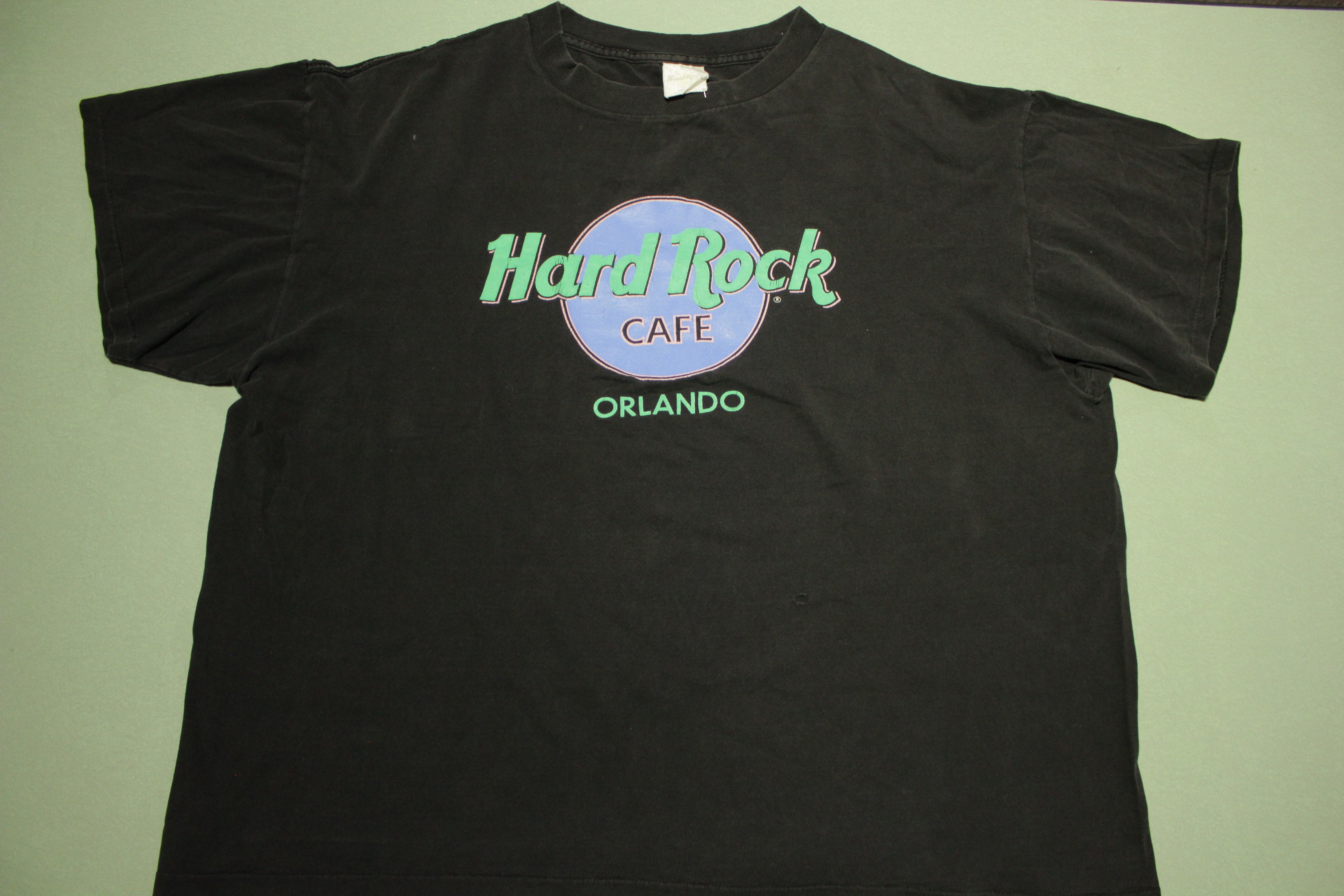 Hard Rock Orlando 90's Vintage T-Shirt - Diner Style - Made in USA