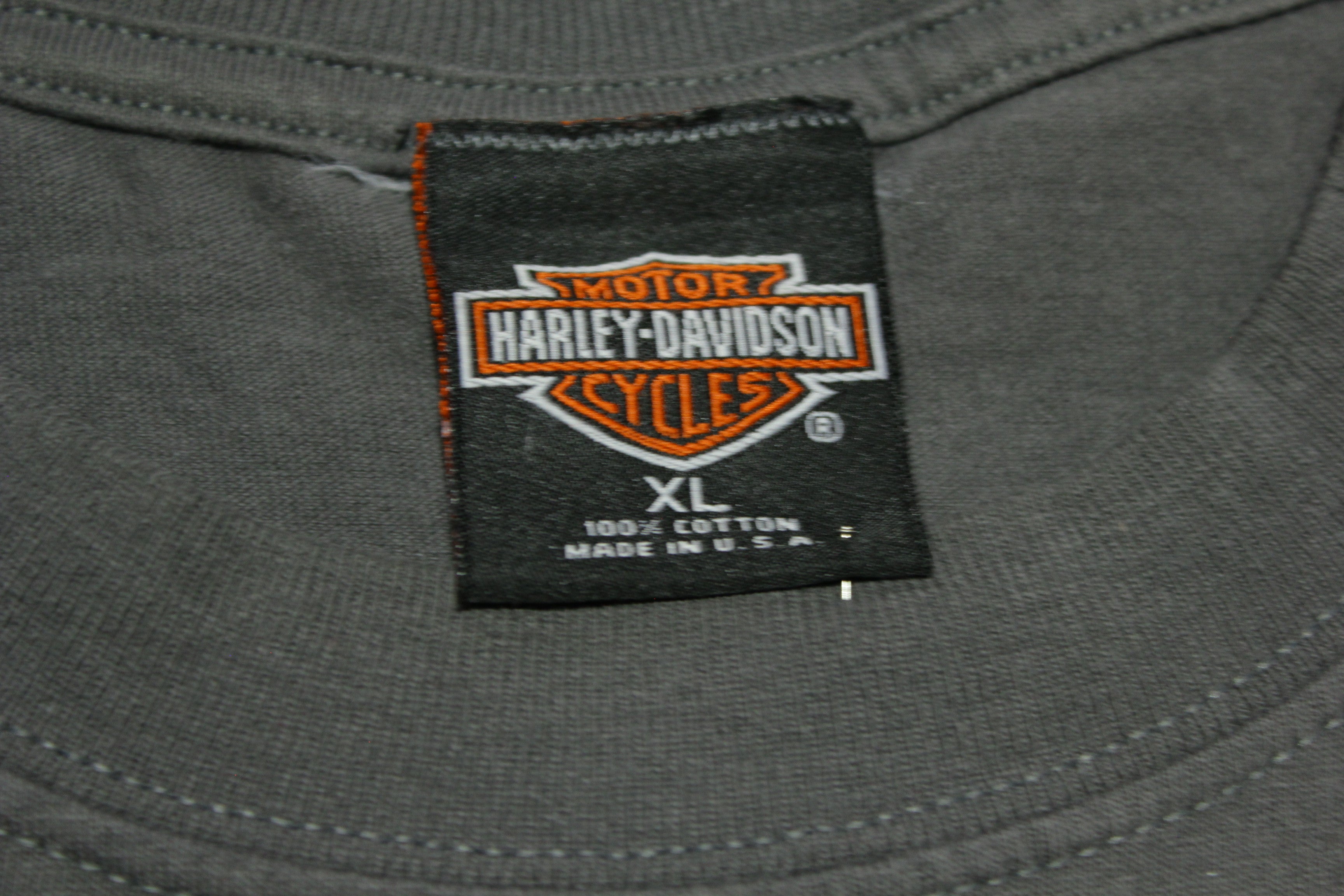 Harley Davidson Vintage T-Shirt 1998 Salzburg Austria Single Stitch USA