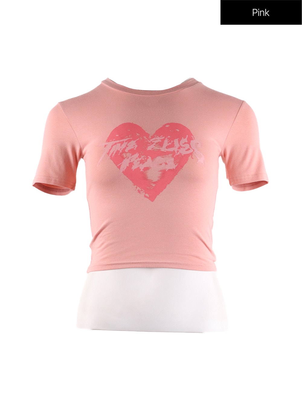 Heart T-Shirt with Graphic Design - IF408