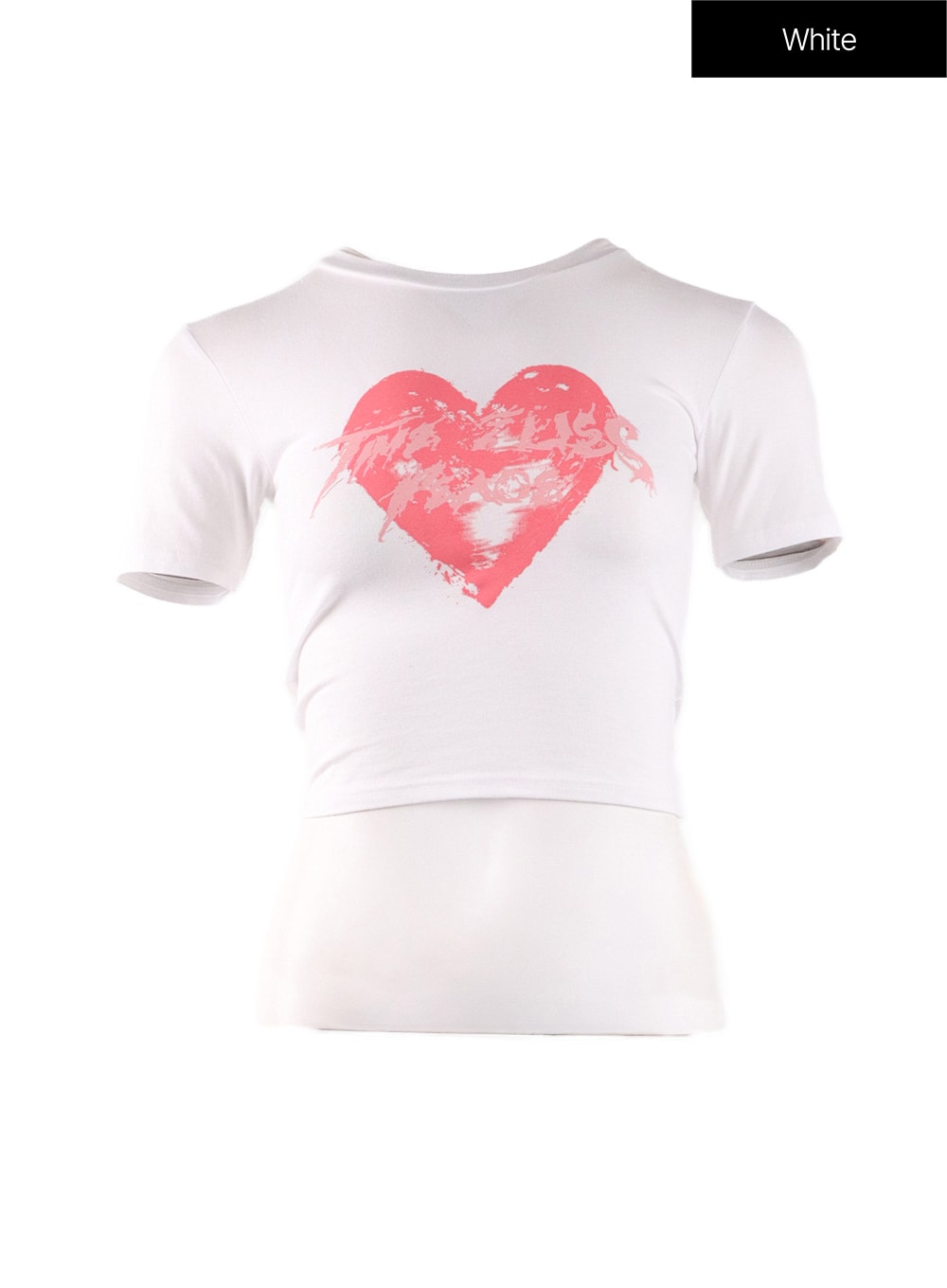 Heart T-Shirt with Graphic Design - IF408