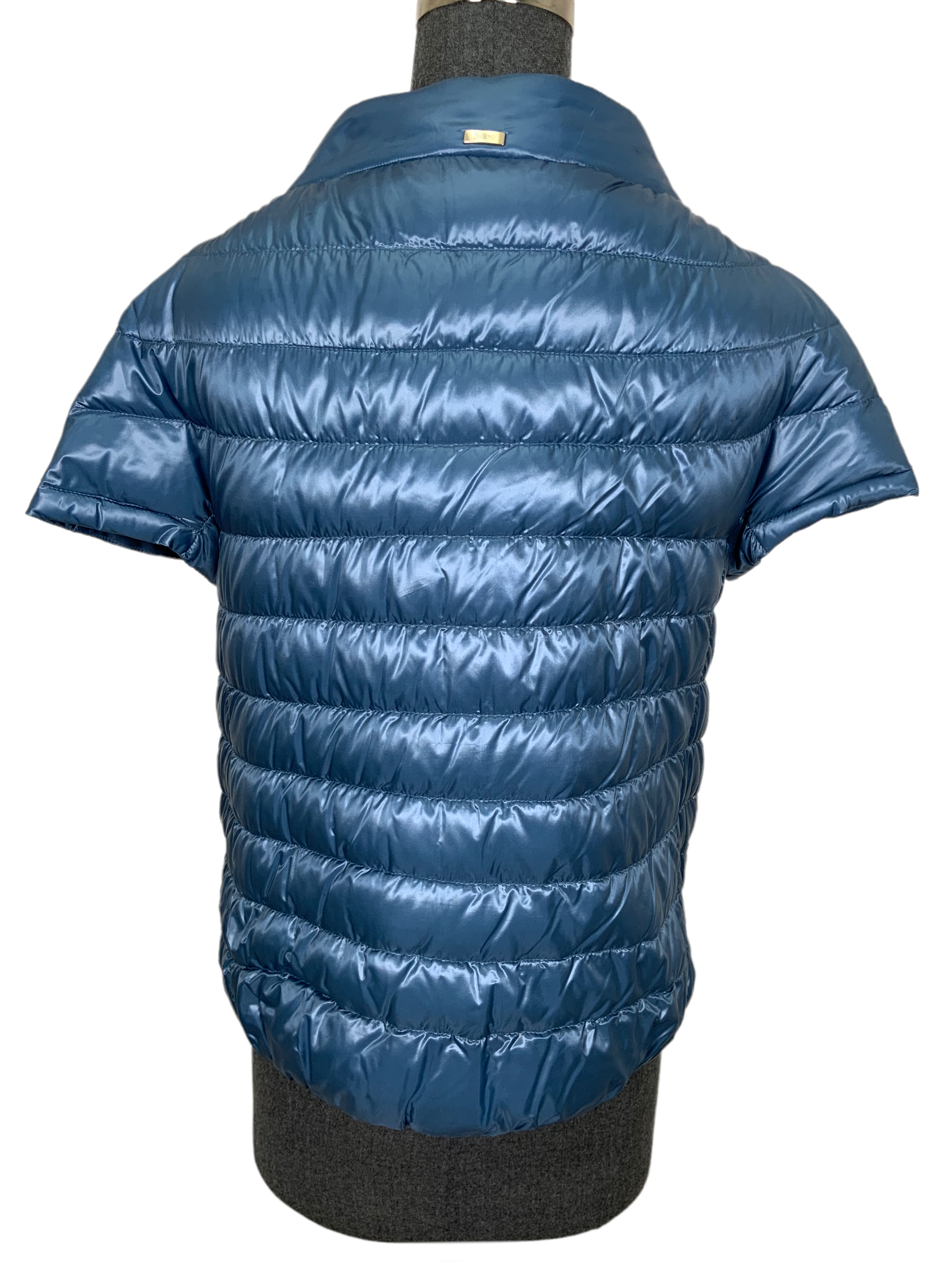 Herno Cap Sleeve Quilted Down Puffer Jacket M