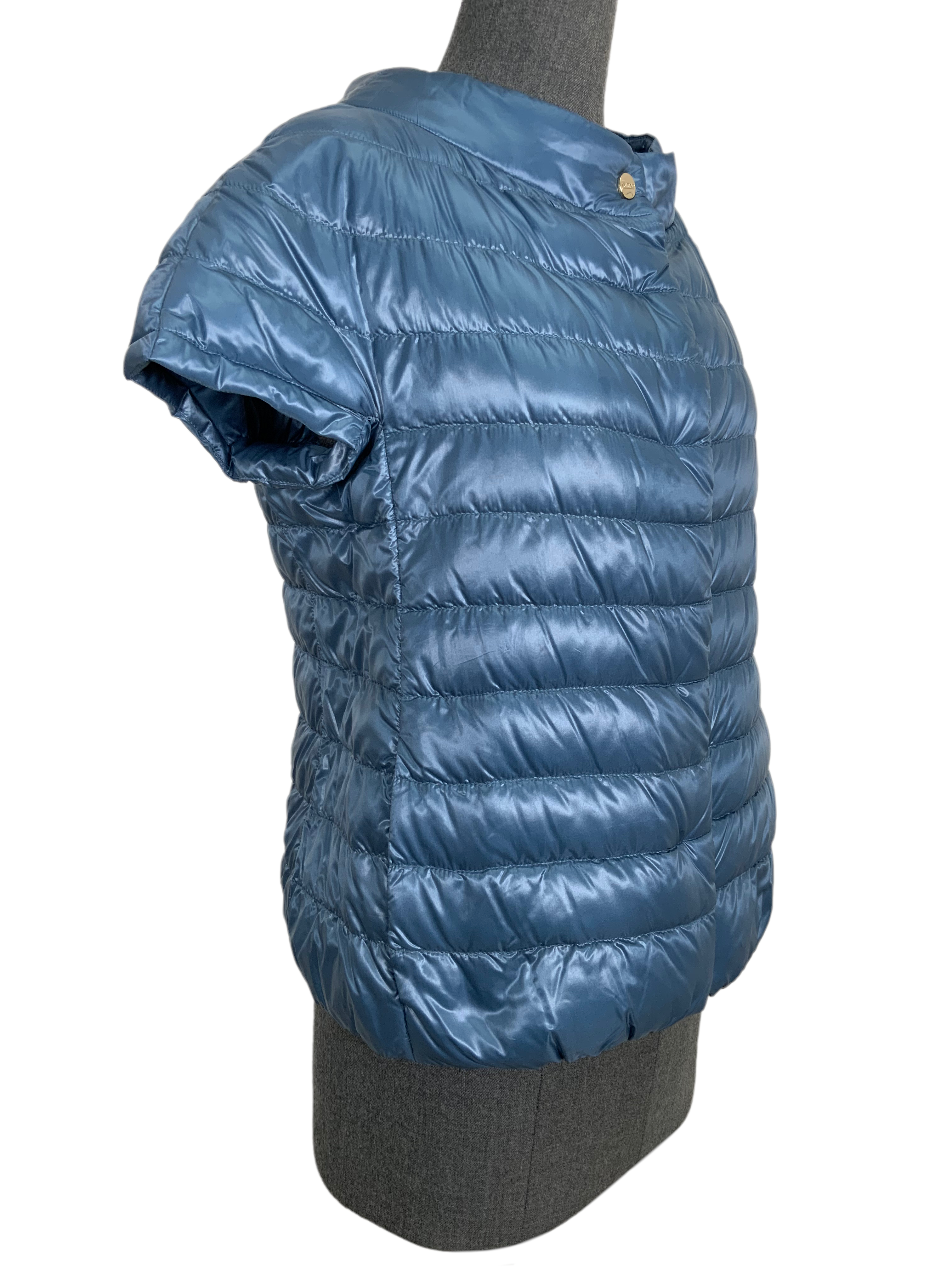 Herno Cap Sleeve Quilted Down Puffer Jacket M