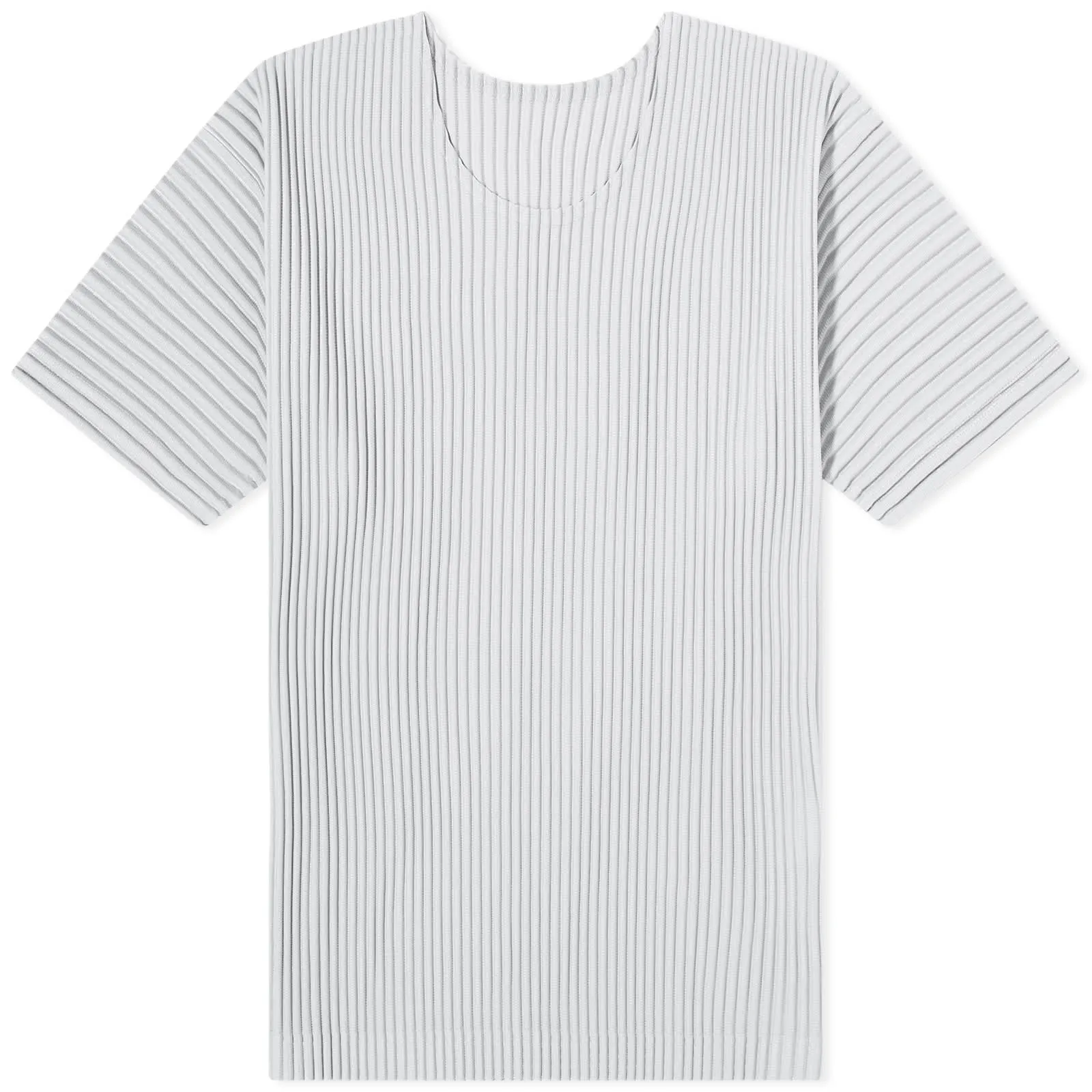 Homme Plissé Issey Miyake Pleated T Shirt Grey